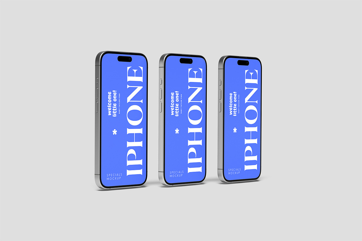 Iphone Mockup, an iPhone Mockup by Afif_studio (Photo 2 of 5)