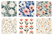 Floral Garden - Patterns & Posters, an Illustration by Dream Creation (Thumbnail 6 of 7)