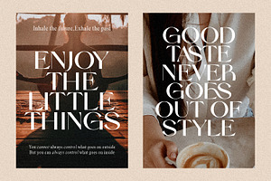 March Vibes - Stylish Display Font