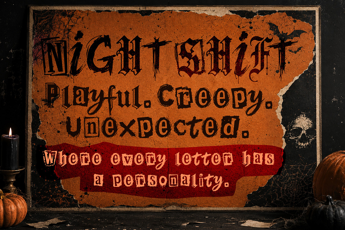 ScrapTheory - Endless Disorder, a Handwritten Font by HypeWorksCo (Photo 9 of 13)