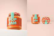 Persimmon Jam Jar Mockup Set, a Cups & Container Mockup by creatsy5 (Thumbnail 6 of 12)
