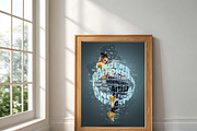 Typography Portrait Artistic Effect, an Action Add-On by MRI STUDIO (Thumbnail 8 of 28)
