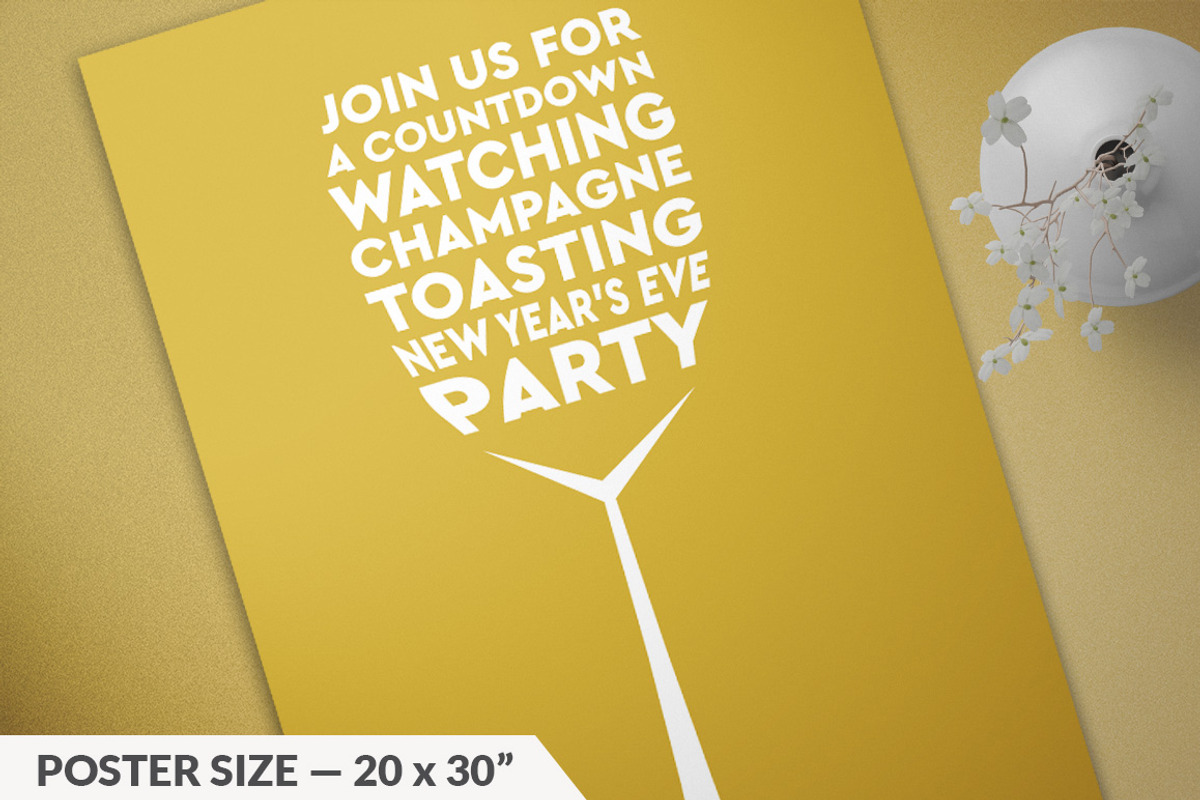 New Year's Eve Invitations, an Invitation Template by Designs by Justin Lynch (Photo 5 of 5)