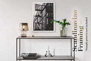 375+ Mockups ‒ Scandinavian Framing, a Print Template by Frisk Shop (Thumbnail 10 of 27)