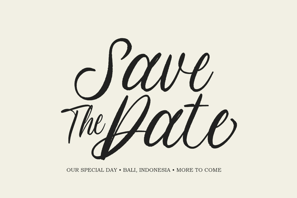 Maglia – Wedding Calligraphy Font, a Script Font by MERCI STUDIO (Photo 3 of 8)