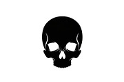 Skull & Crossbones Silhouette Vector, an Illustration by jahid234 (Thumbnail 16 of 51)