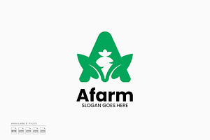Letter A Farm Logo, a Branding & Logo Template by Zeer Graphic