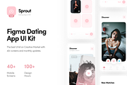 Sprout Dating App UI Kit, an App Template by Defects (Thumbnail 1 of 7)