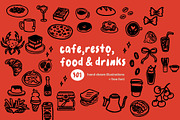 Cafe, Restaurant, Food & Drinks Pack, a Graphic by Plainly Simple Store (Thumbnail 1 of 20)