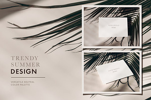 Summer Sunlight Mockups & Photos