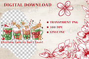 Christmas Calories Don't Count Png, an Illustration by OK Design (Thumbnail 4 of 4)