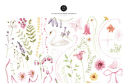 Watercolor Clipart - Fairy Princess, a Decorative Illustration by Beigetime (Thumbnail 3 of 15)