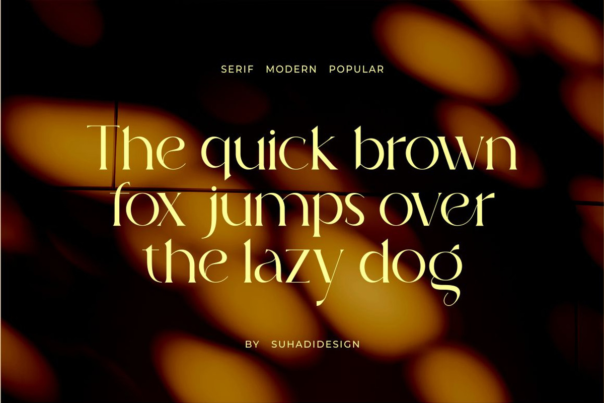 Abigail - Popular Classy Modern Seri, a Serif Font by suhadidesign (Photo 5 of 14)