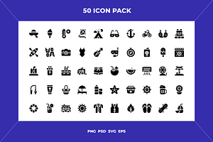 Summer icons, an Outline Icon by Wencory