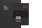 Folded Paper Mockup Pack, a Product Mockup by Nina Shaw (Thumbnail 7 of 14)