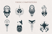 Hand drawn Viking Runes & Symbols V2, a Decorative Illustration by KirillsWorkshop (Thumbnail 2 of 9)