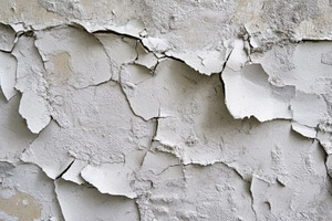 Close-up of peeling paint and cracked plaster on old wall, an Abstract Photo by Natalia Klenova's Shop