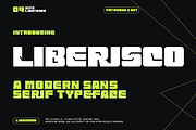 Liberisco-Modern Sans Serif Typeface, a Sans Serif Font by overlaytemplates (Thumbnail 1 of 5)
