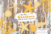 Sunshine Vector Seashells, an Illustration by Amanda Ilkov (Thumbnail 2 of 5)
