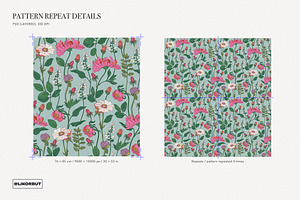 Maia Botanical Pattern And Graphics