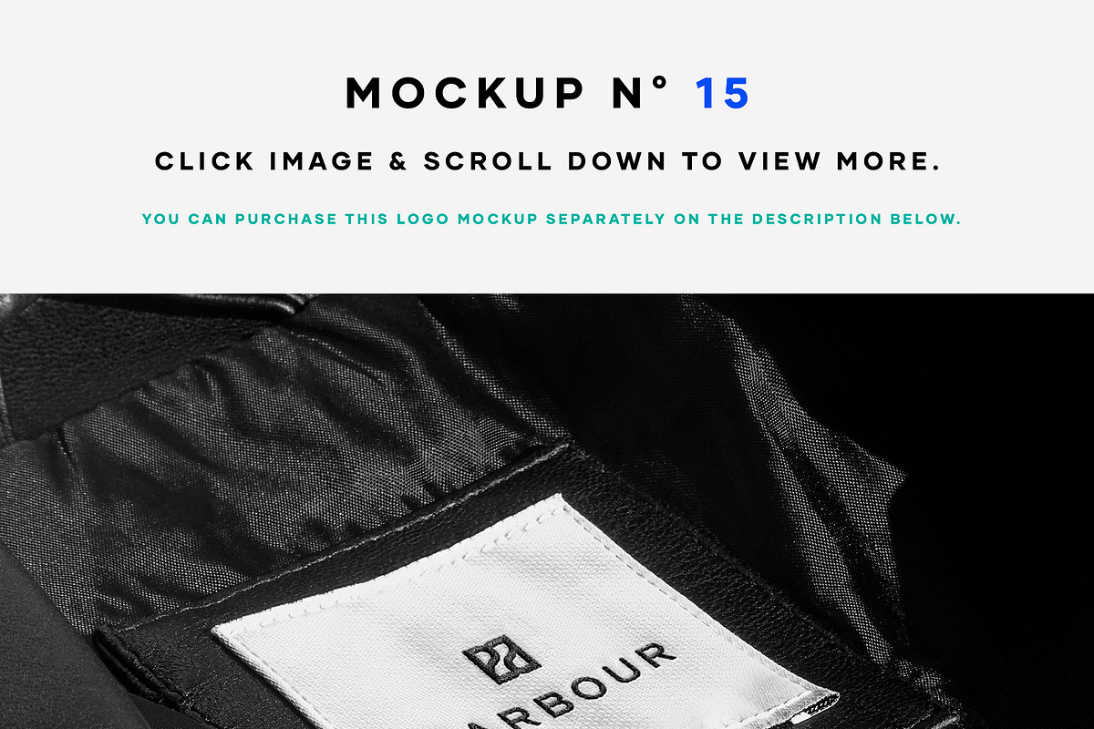 25 Apparel Tag & Labels Logo Mockups, a Hoody Mockup by Asylab (Photo 19 of 30)