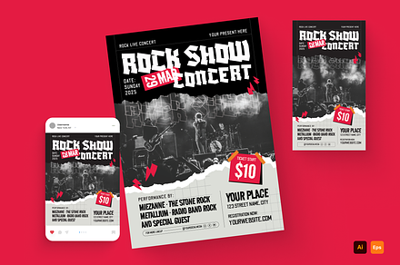 Rock Concert Flyer