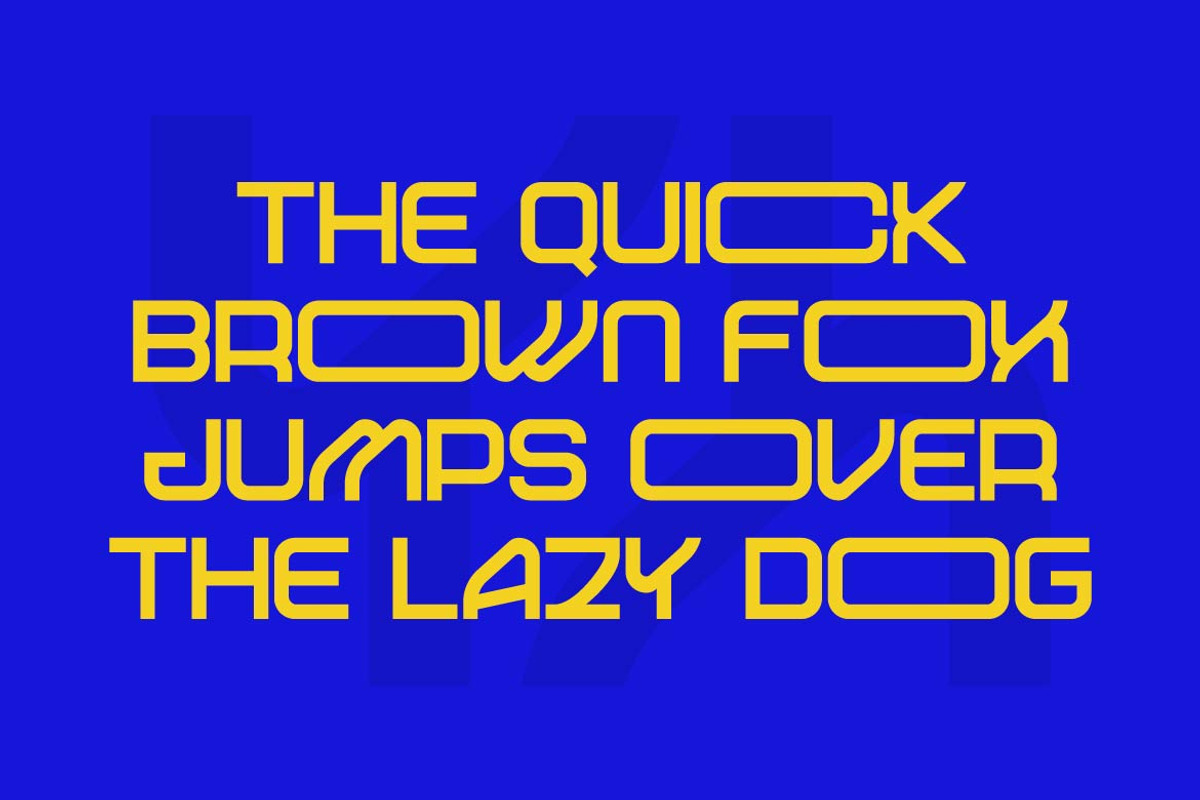Valkyre – Sci-Fi Display Font, a Sans Serif Font by Artiveko (Photo 8 of 8)