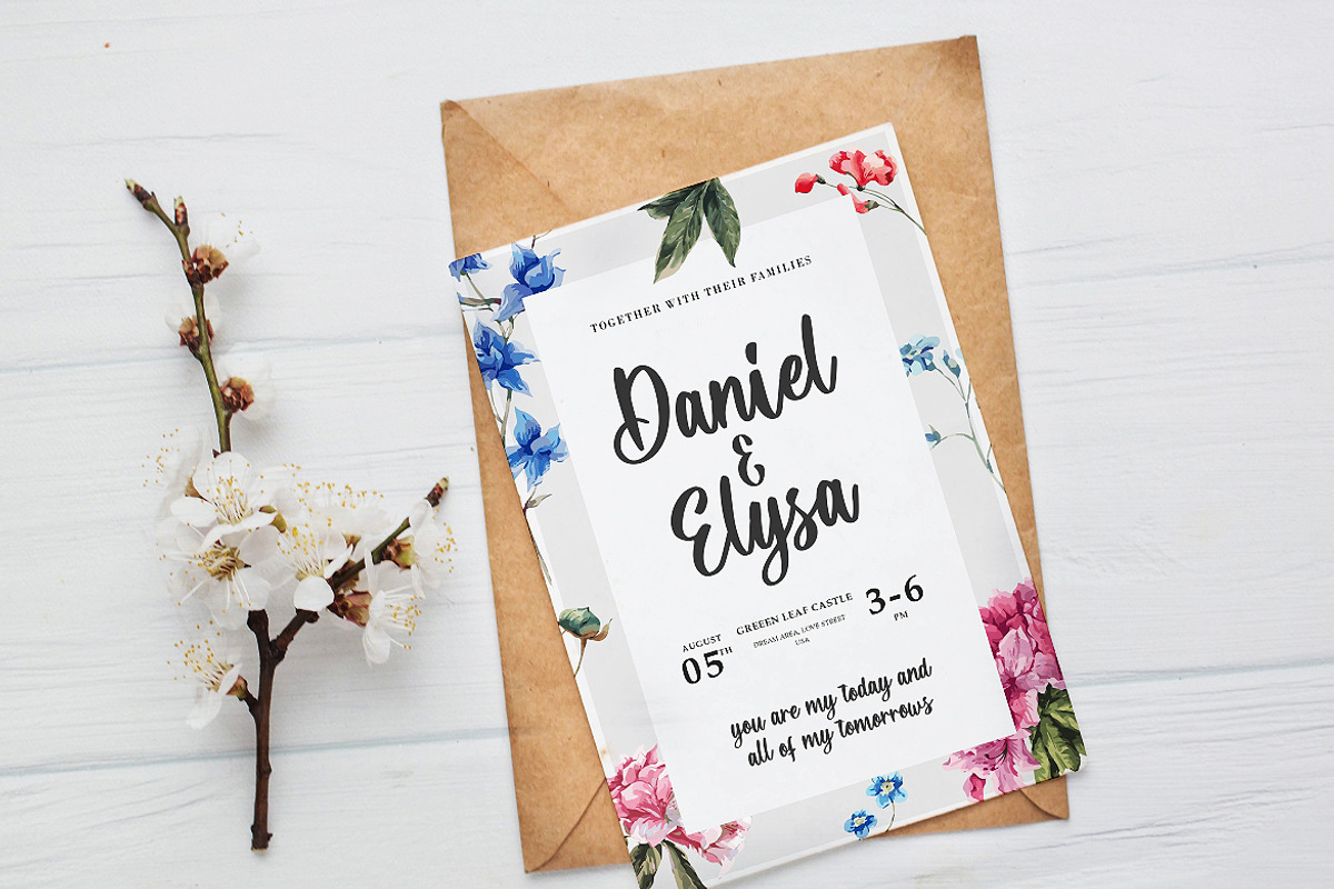 Barcetto Brush Business Font preview 4
