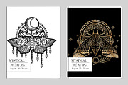 Mystical Moth, an Illustration by Luiz da Rolt Grathwohl (Thumbnail 6 of 8)
