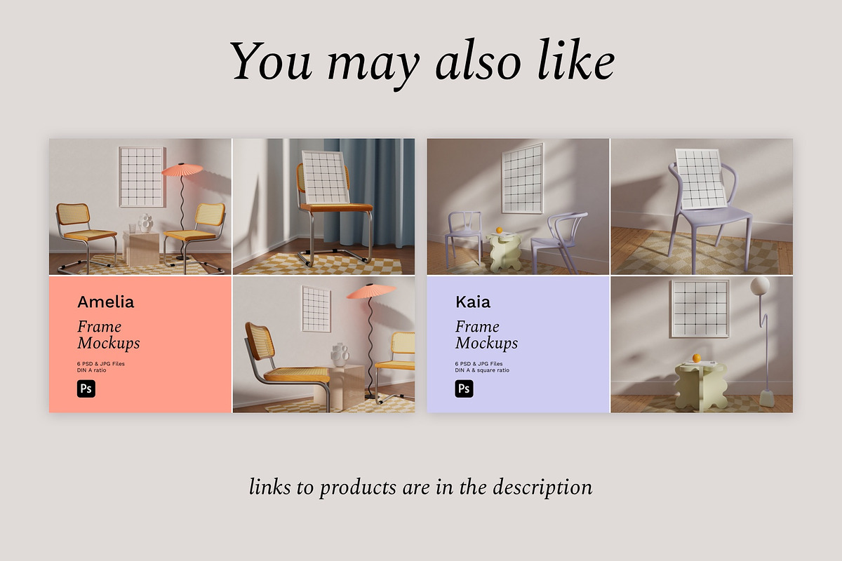 Modern Frame Mockup Bundle CECIL, a Print Template by Bonumo (Photo 11 of 11)