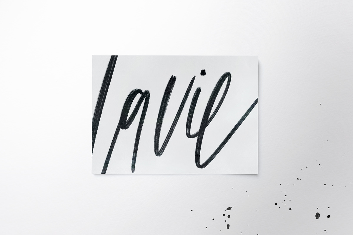 Bold Calligraphy for Procreate preview 6