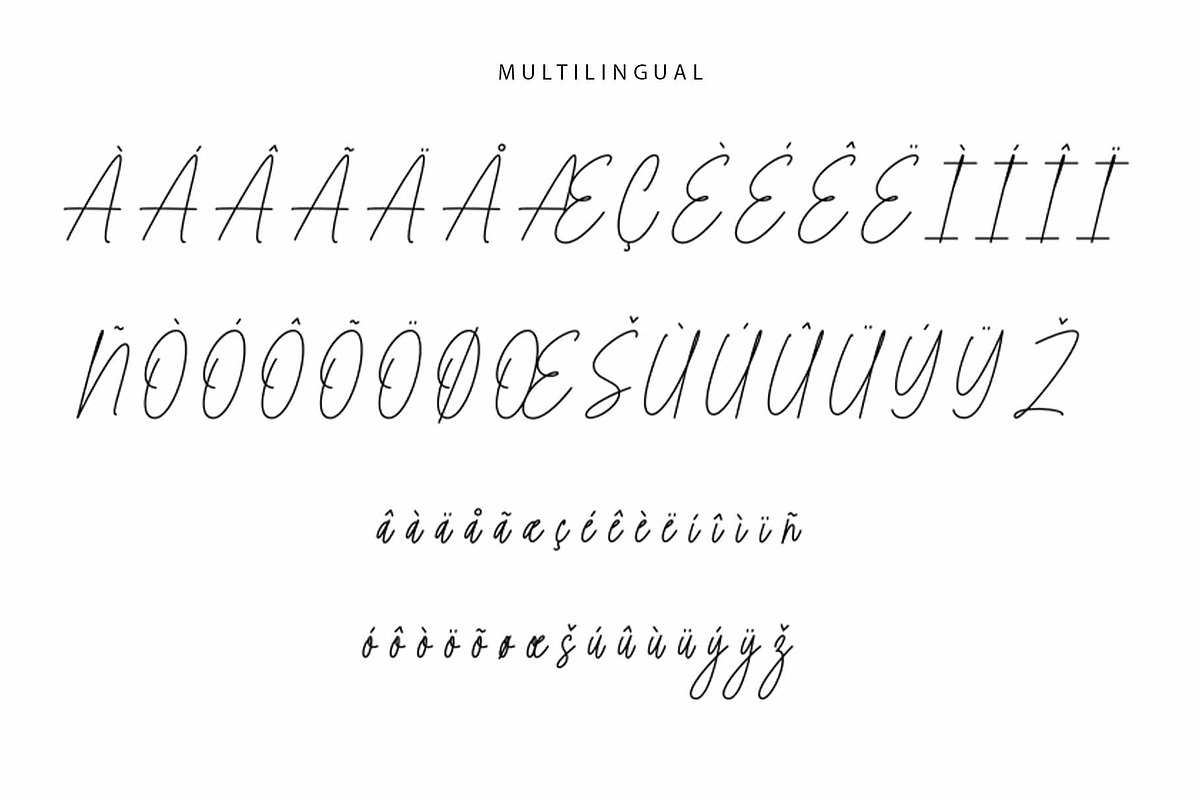 Qalbhu – Signature Font, a Script Font by kangfont Studio (Photo 5 of 10)