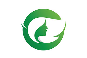 Woman hair salon logo design luxury, a Graphic by T.Vooka