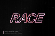 Electric Gloss Text Effect (PSD), a Layer Style Add-On by Posterfello (Thumbnail 1 of 3)