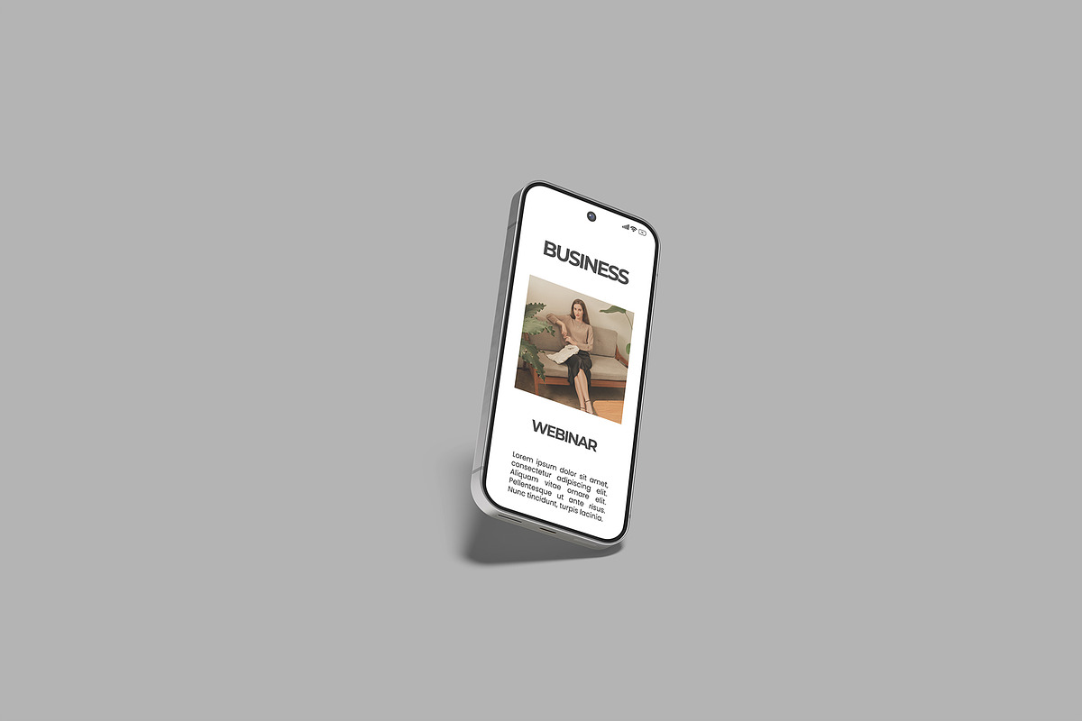 Smartphone Screen Mockup, a Device Mockup by lamorastudio (Photo 8 of 11)