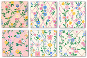Diamond Wildflower Floral Pattern, a Texture Illustration by Dream Creation (Thumbnail 3 of 6)