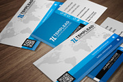 Corporate Business Card CM074, a Business Card Template by annozio (Thumbnail 1 of 4)
