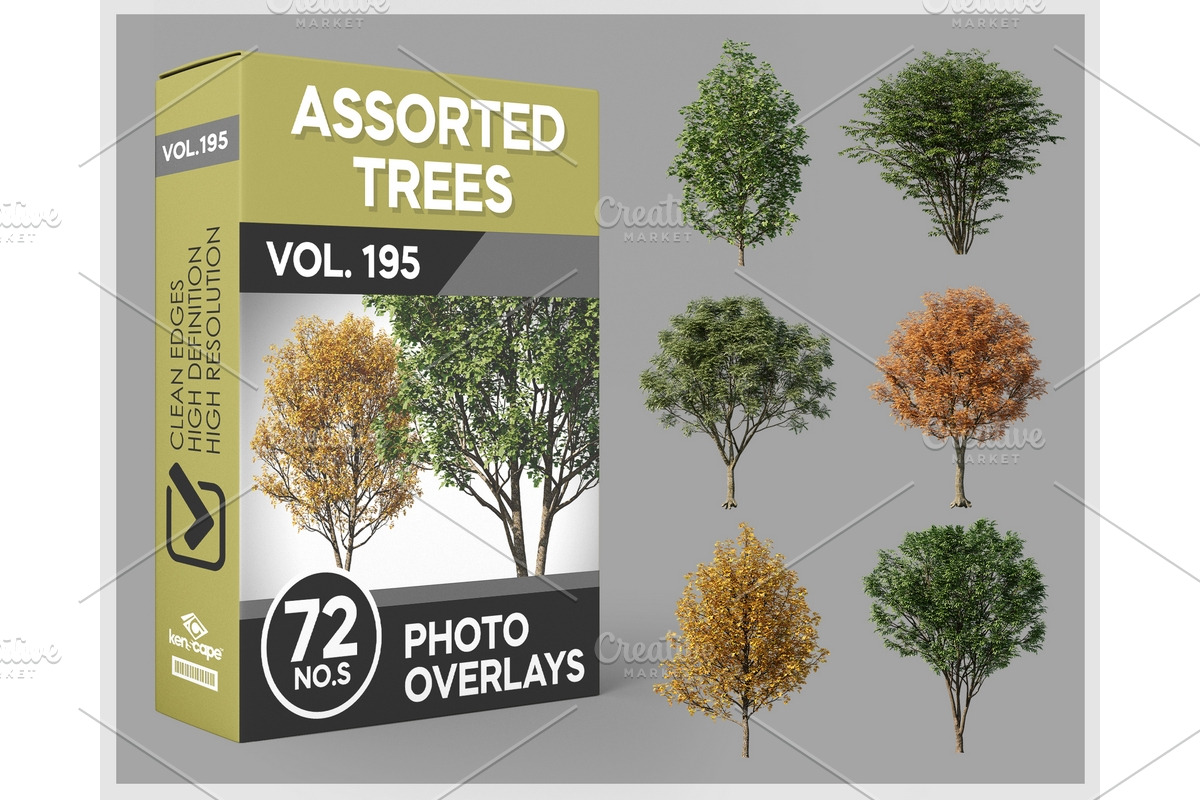 72 Assorted Trees Photo Overlays, a Nature Photo by KenScape (Photo 1 of 3)