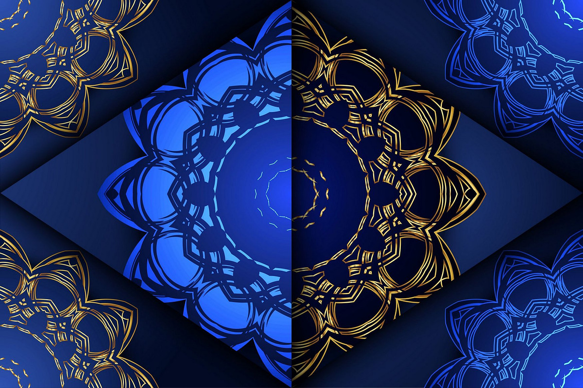 Mandala Vector Pattern Graphics Pack, a Background Graphic by NJ Himel (Photo 61 of 91)