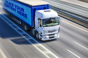 Truck Trailer Mockup Bundle #1, a Mockup by vraiana (Thumbnail 17 of 26)