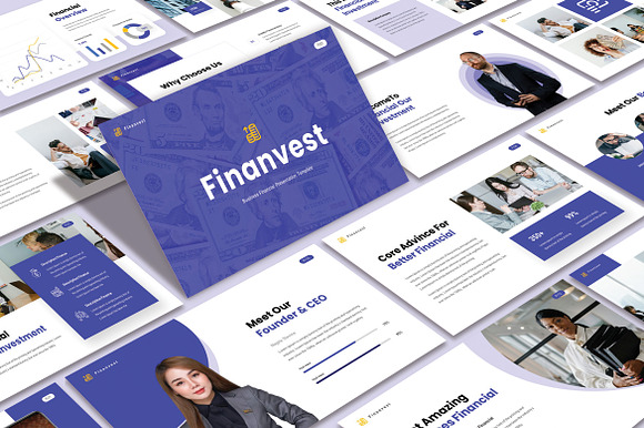 Finanvest Presentation Template