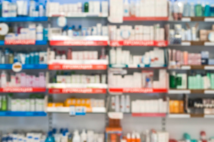 Cosmetic products on a shelf stock photo containing store and cosmetic