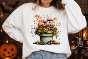 Harvest Bucket Watercolor Clipart, a Transportation Illustration by Digital Artistic99 (Thumbnail 7 of 10)