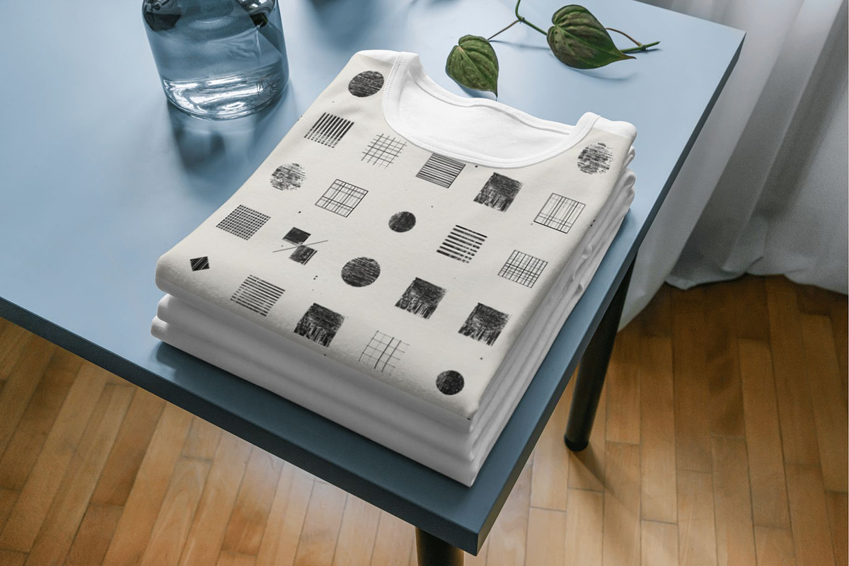 10 Modern Mono Seamless Patterns, a Pattern Graphic by Inknfolly