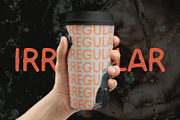 Irregular | Handmade Sans-serif Font, a Sans Serif Font by Beveled Design Co. (Thumbnail 4 of 7)