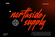 Velvetos Rebellion- Streetwear Font, a Script Font by Black Junst (Thumbnail 4 of 14)