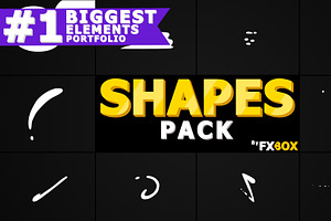 Shape Elements After Effects, a Templates & Theme by FlashFXbox