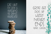 Brolly Fight, a playful wonky font, a Handwritten Font by Rachel White Art (Thumbnail 7 of 12)