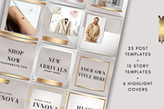 Instagram Template for Canva, a Social Media Template by Innova Studio (Thumbnail 2 of 9)