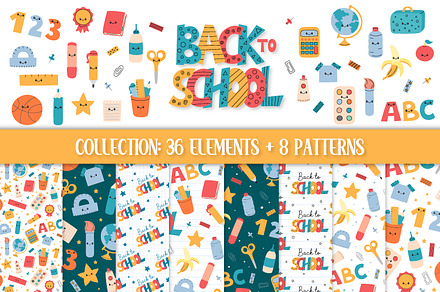 Back to School | Clipart & Patterns